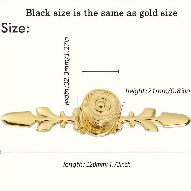 4 Pcs Single Hole with Label Pulls Vintage Style Aluminum Door Pulls with Screws for Cabinet Doors Drawers Shoe Cabinets Cabinet Furniture Hardware