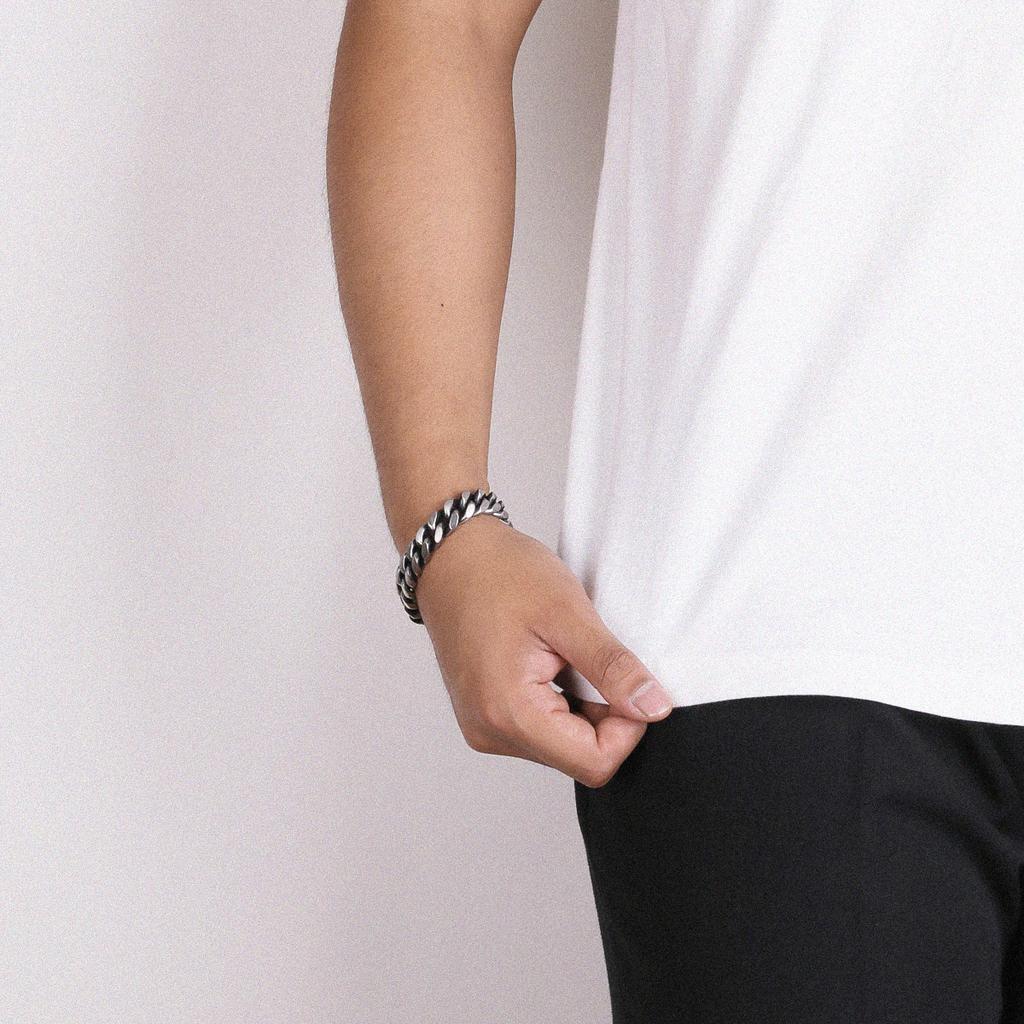 Heipeul Surgical Steel Bracelet (Sb-4) Reversible, Sizes Up To 6