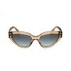 Ladies Brown Cat Eye Sunglasses 0bv8256 54703b 3