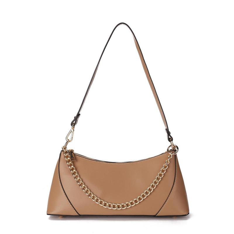 

Niche shoulder bag women s light luxury retro leather with messenger bag underarm wandering bag generation хакі