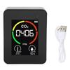 Air Quality Detector CO2 Detector Air Quality Monitor TVOC Tester USB Charging Thermometer Hygrometer for Home CO2 Detector