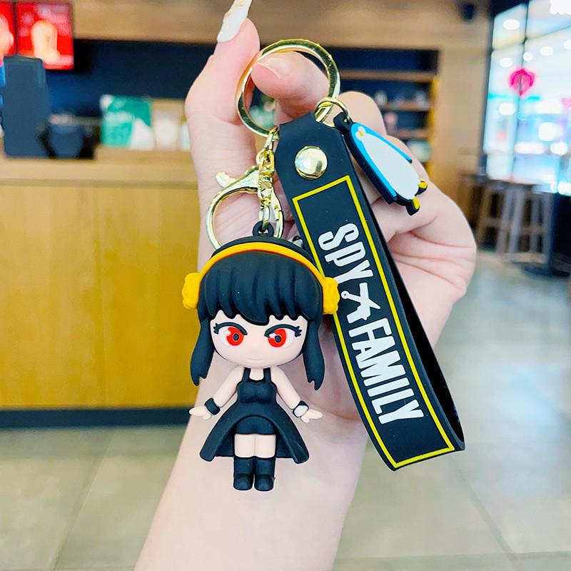 

Мультяшный брелок-шпион, очаровательный, ПВХ, мягкая резина, подвеска для сумки, идеальный для сувениров из путешествий и выпускных