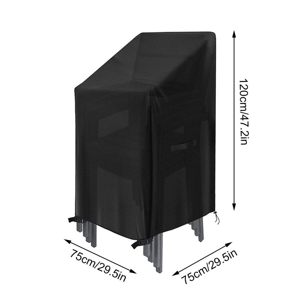 

Outdoor Furniture Cover Furniture Covers Outdoor Garden Oxford Garden Chair Cover Heavy Duty & Waterproof Covers For Outdoor чёрный