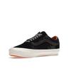 Vans Porter-Yoshida & Co. X OG Old Skool LX Floral Checkerboard - Black Unisex Sneakers Orange VN0A4P3XXG5