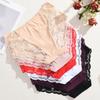 1 Stück Damen High Waist Übergröße Spitze Unterwäsche, Modisch, Atmungsaktiv, Weich und Bequem Damen Unterwäsche, 6 Farben Zur Auswahl