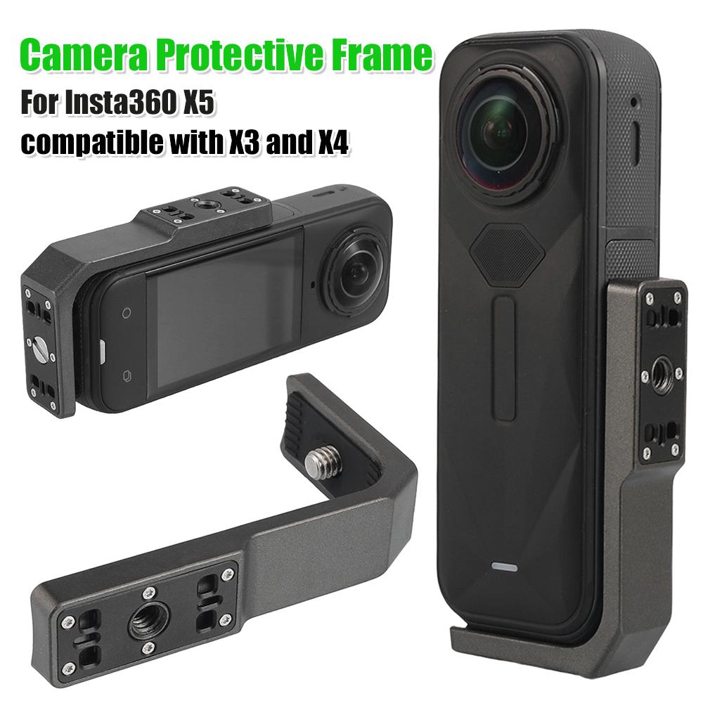Για Βάση Κάμερας Δράσης Insta360 X5 Ελαφρύ Μαγνητικό Αντάπτορας σε Σχήμα L Βάση Κράματος Αλουμινίου Οριζόντια Κάθετα Αξεσουάρ