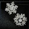 Rotating Snowflake Brooch for Women - High-end, Exquisite, Pleated Blouse Accessory, High-end Waist Cinch Brooch, Flower Pin