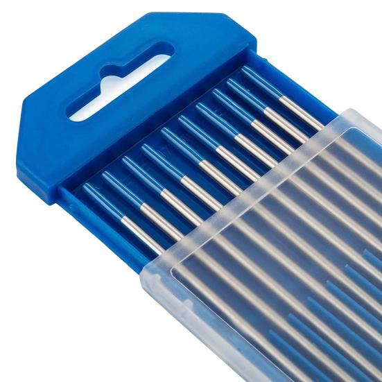 10 Pezzi 175mm Ago di Tungsteno Ottima Lavorazione Anti-corrosione Portatile Blu Tungsteno Terra Rara Asta