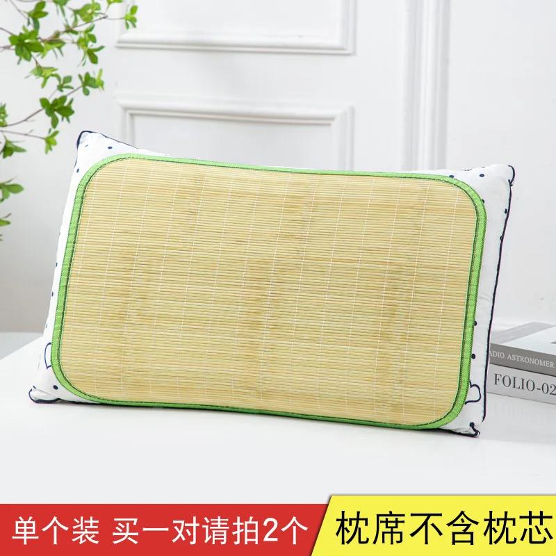 Față de pernă din ratan de bambus natural Răcoroasă de vară Uz casnic Respirabilă Modă Așternuturi Husă de pernă de lux Dormitor Universal Acasă