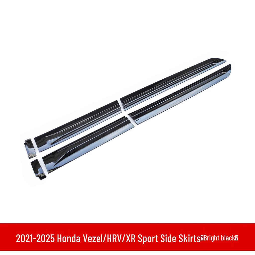 Kompatybilny z Honda Vezel/HRV 2021-2025: Zmodyfikowane progi boczne, Zestaw karoseryjny, Splitter przedni XRV, Dokładka przedniego zderzaka, Spoiler tylny, Grill i dokładka tylnego zderzaka.