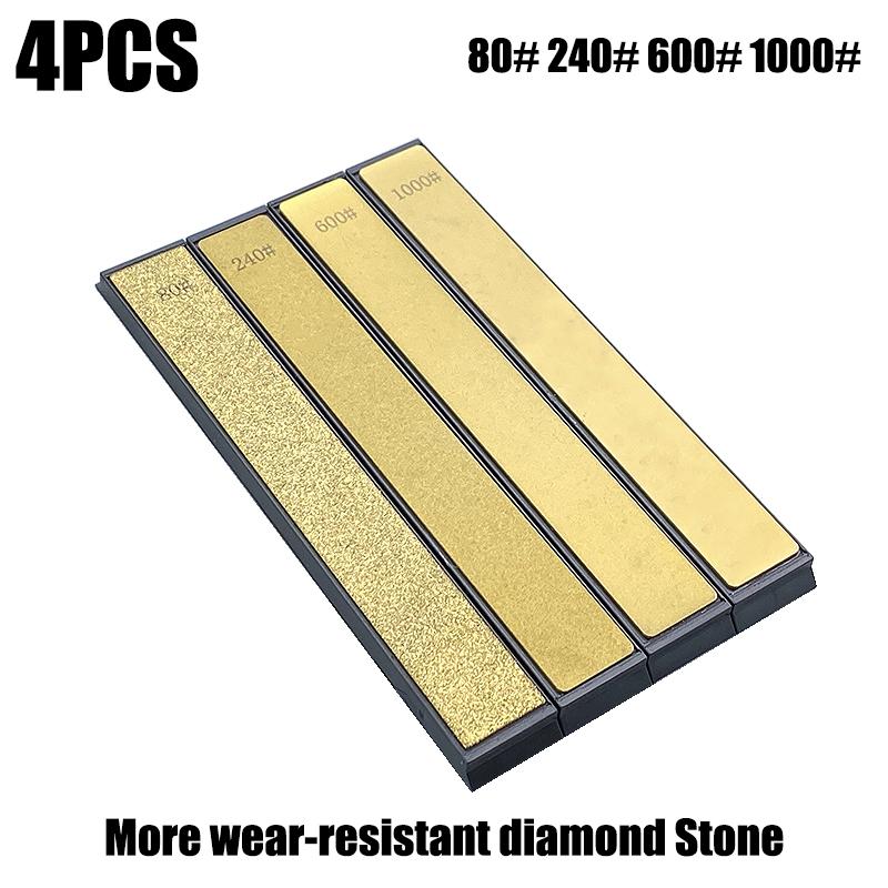 1600# Piatră Diamant Aurie Ascuțitor cu Unghi Fix Piatră de Ascuțit Instrument Sistem de Ascuțit Cuțite de Bucătărie Piatră de Ascuțit de Uz Casnic Apex