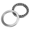 Thrust Ball Bearing Industrial Parts Stamping Cage Low Noise 2RS Seal Dustproof 51114