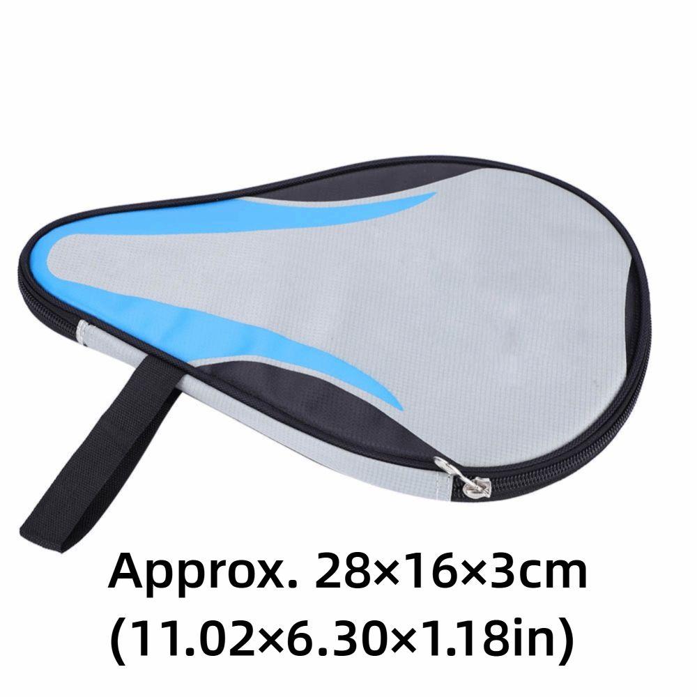Waterproof Table Tennis Rackets Bat Bag Dustproof Oxford Cloth Pingpong Racket Bag Full Protection Table Tennis Paddle Case
