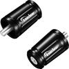 Kaedear Adjustable Bar Motorcycle Handlebar Handle Motorcycle Compatible with Ends, Ends, Weights, Accessories, KDR-BE1-KM8-BK (Black, Kawasaki)