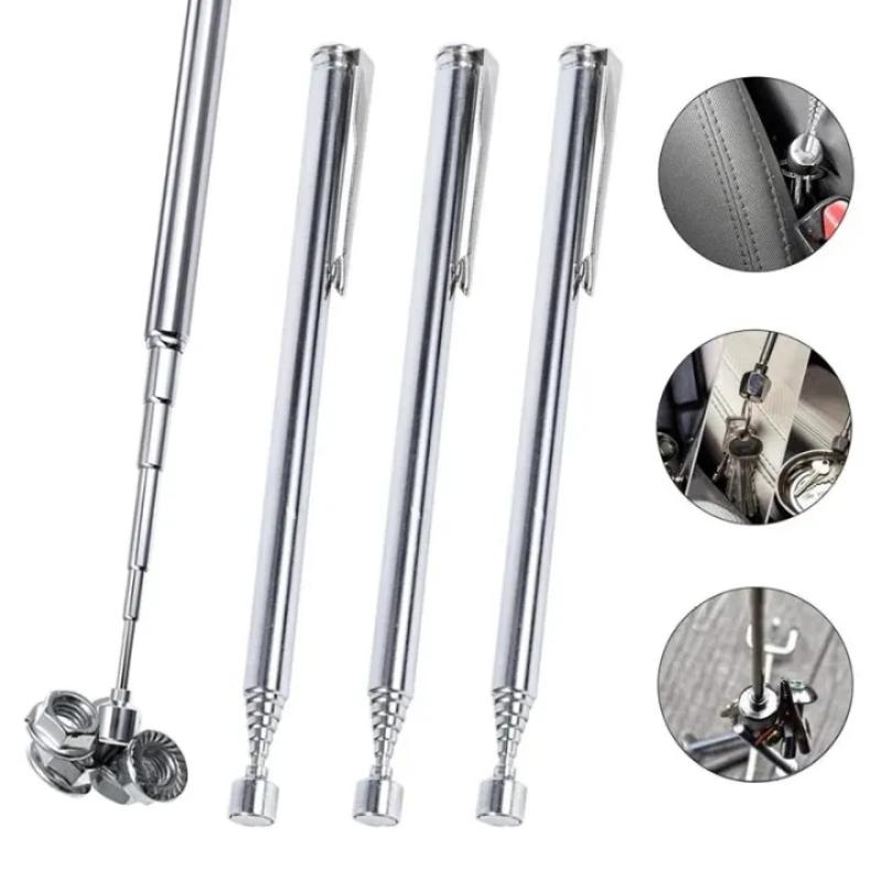 Retractable Pen-Type Pick-Up Magnetic Tool Screw Collector Pickup Object Extractor Antenna Garage Car Repair Tool