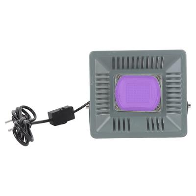 Ultraviolette LED Schwarzlicht Aluminiumlegierung 50W 385 bis 400nm IP65 Wasserdichtigkeit Schwarzlicht Flut