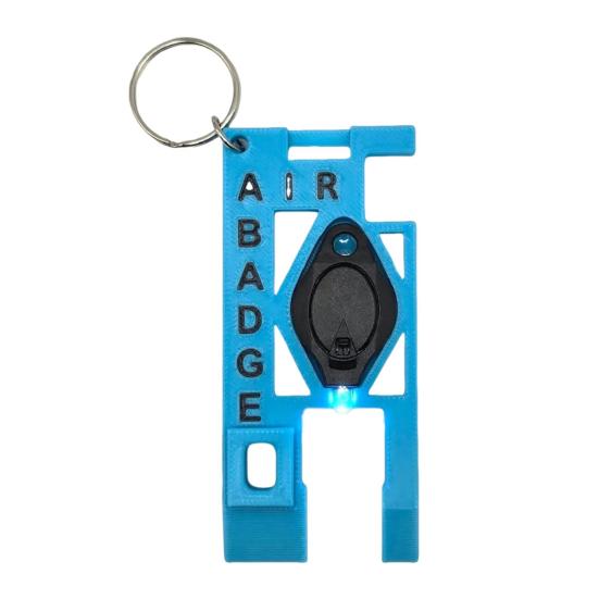 Oxygen Tank Wrench with Phone Holder 5-in-1 Multifunctional Oxygen Hose Wrench Portable Oxygen Tank Key with Light EET Wedge Keychain Attachment