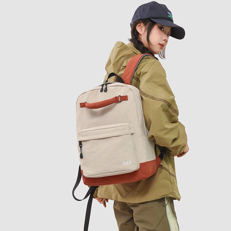 Schoolbag manufacturer wholesale backpack leisure bag backpack student bag men's bag women's bag support one piece