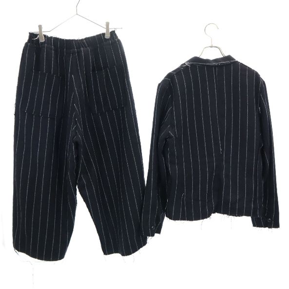 unused VAST222 16AW Wool blend Made in Japan Striped Pattern suit Setup 1 Men's Used