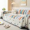 Line Graffiti Sofa Cover Towel  New Stars Sofa Cushion Lazy One Piece of Four Seasons Universal Chenille Blanket Carpet