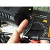 EU 24V Smart Charger AGM Gel Lead Acid Battery Charge DC27.6V 2A With 3 Pins 12mm Aviation Connector
