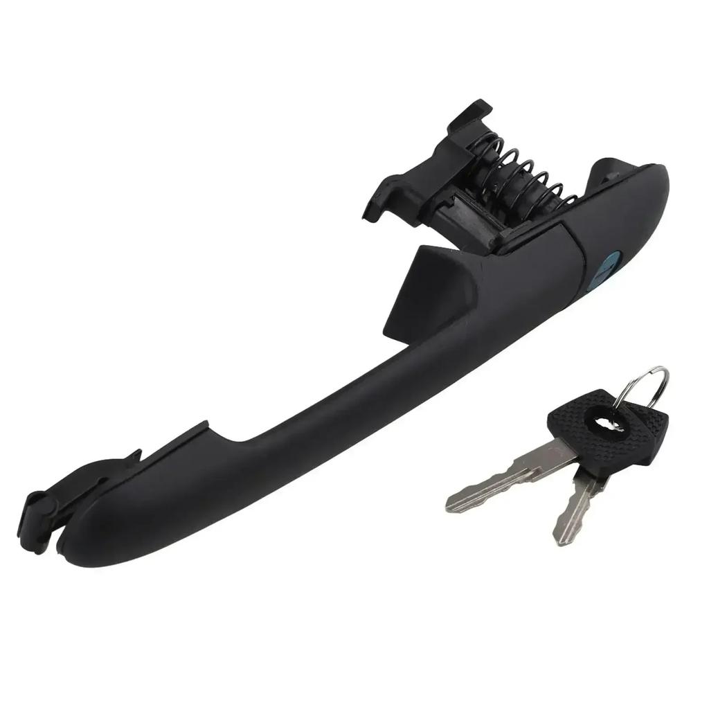 1 Peça Maçaneta de Porta Exterior Lateral Deslizante Dianteira/Traseira com Fechadura e 2 Chaves 9017600459 Substituição Para Sprinter Para Vito Para LT 95-06