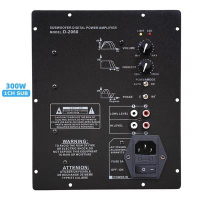 220V 300W 150W Heavy Subwoofer Digital Power Amplifier Board Active Power Amplifier Board Pure Bass 4ohm 8ohm Diy Speaker