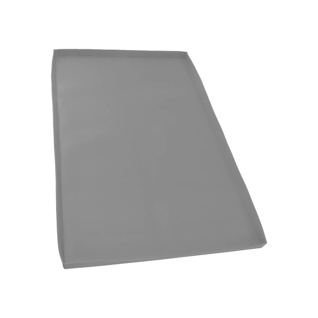 Silikon Stekbordsmatta Silikon Skyddsmatta Överdrag Grillskydd för Blackstone Stekbordstopp 36 Tum Grå
