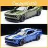 Simulation Alloy Challenger Srt Hellcat Sports Car Model Toy Display For