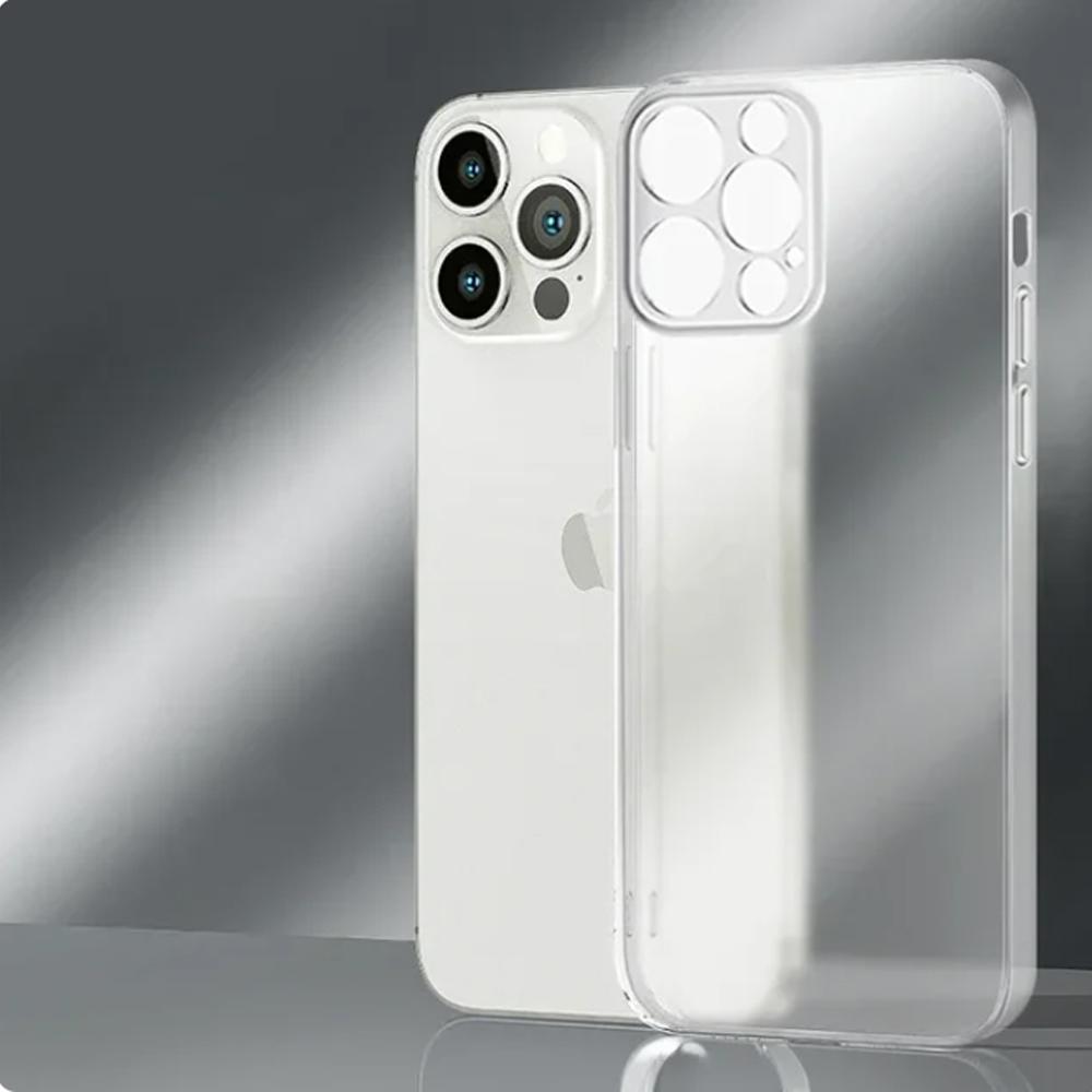 0.3mm Ultra Thin Silicone Case For iPhone 15 12 13 11 14 Pro Max 12 13 Mini XS Max X XR SE 7 8 Plus Matte Transparent Back Cover