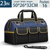 Multifunctional 13In-23Inch Tool Bag Thicken Big Capacity Waterproof Wear-Resistant Toolkit Multipocket Electrician Storage Bag