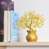 Citrine Crystal Money Tree – Wealth & Prosperity Tree for Home & Office Décor – Spiritual Gift for Good Luck