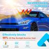 For Nissan GTR R35 2008- Car Windshield Sun Shade Blocks UV Ray Reflector Auto Window Sun Shade Visor Shield Cover Accessory