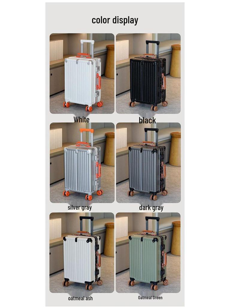 20-inch Durable Universal Wheel Multifunctional Student Travel Suitcase