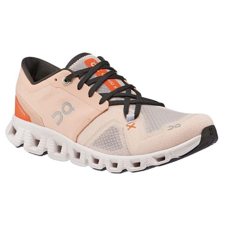 On Running Cloud X 3 Rose Sand Women's 60.98691