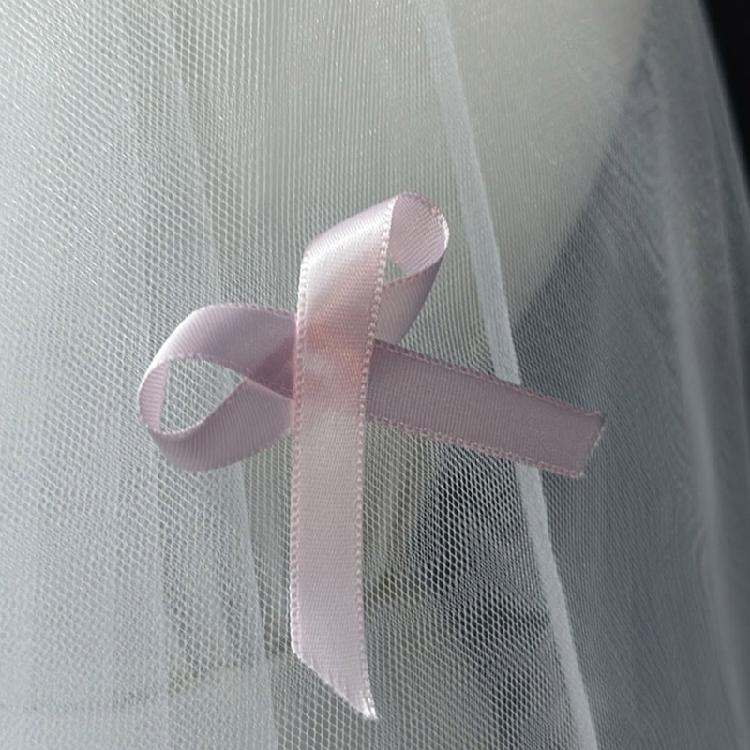 Flower Studded Bridal Veil for Bride To Be Gift, Bridal Shower, Wedding Veil