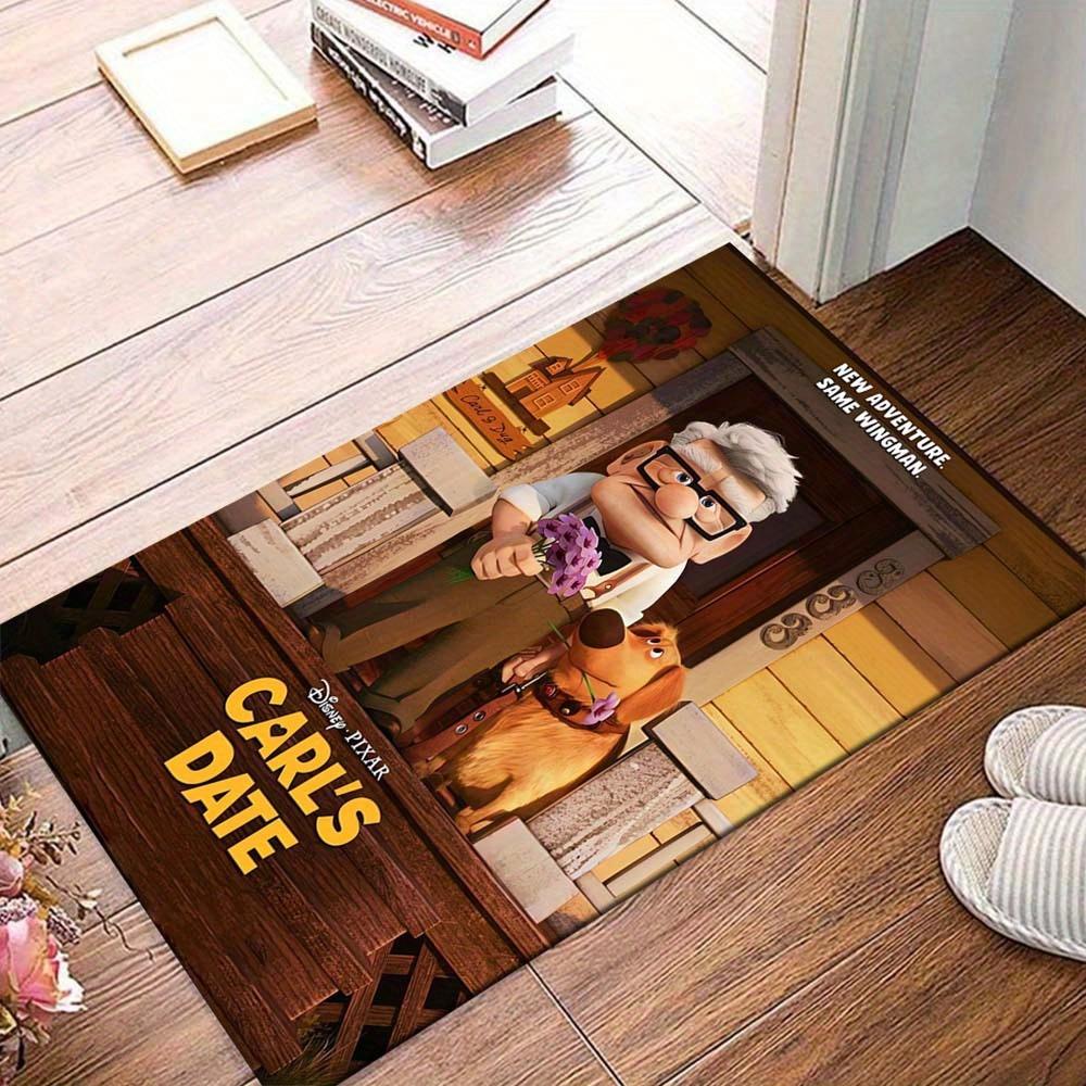 

1pc Carl and Dug Rug - Non-Slip, Machine Washable Polyester Carpet for Living Room, Bedroom, Bathroom & Laundry - Comfortable Home Decor Christmas Dec 60cm by 90cm