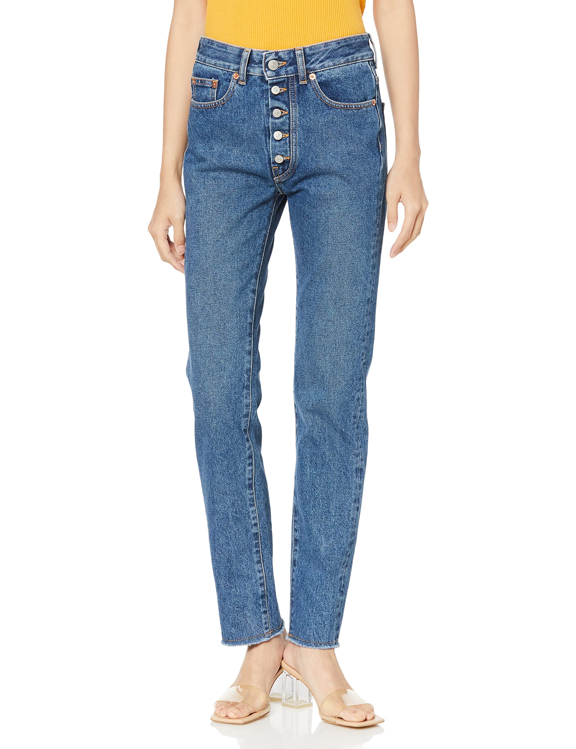 

MM6 Maison Margiela Light Cast Jeans S52LA0148S30828 Women s [Used]