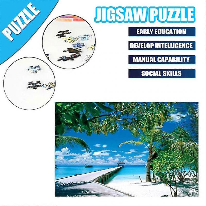 Adult Children Puzzle Holiday Gift Puzzle Toy 1000PC Puzzle Patte 240343