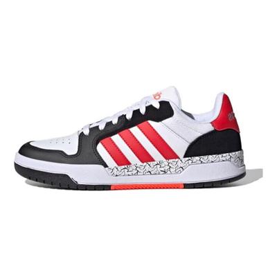 Neo Entrap Fashion Chaussures de Skate Basses Baskets Unisexe Blanc Rouge JP9962