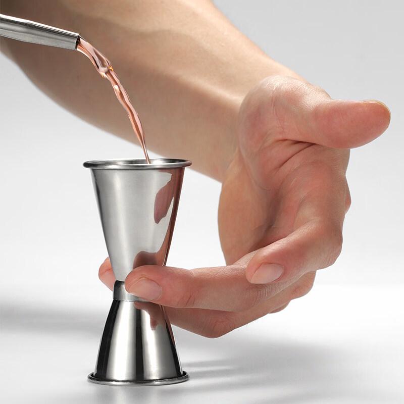 ZISIZ Stainless Steel Dual-Head Measuring Jigger