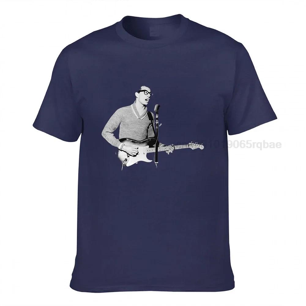Charles Hardin Holley Buddy Holly Hand Screened Preshrunk 100 Cotton Tshirt
