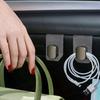 Universal Car Glove Box Hidden Hook Multi Function Purse Bag Hanger Hat Umbrella Holder Interior Storage Auto Accessories