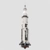 Saturn IB Model Heavy Building Blocks Space Rocket Ideas Bricks Display Rack Educational Toy Kids Birthday XMAS Gift