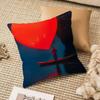 Creative Heart Stealing Theme Pillow Case Anti-dustmite Invisible Zipper Sofa Bed