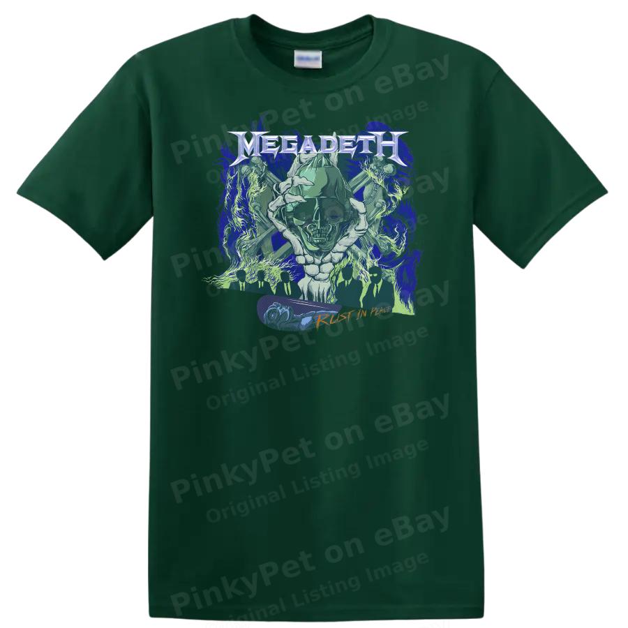 Camiseta Gráfica de Calavera Fans de Música Heavy Metal Camiseta Gráfica Arte de Ilustración