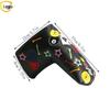 Landa Golf Putter Headcover with Smile Face Pattern