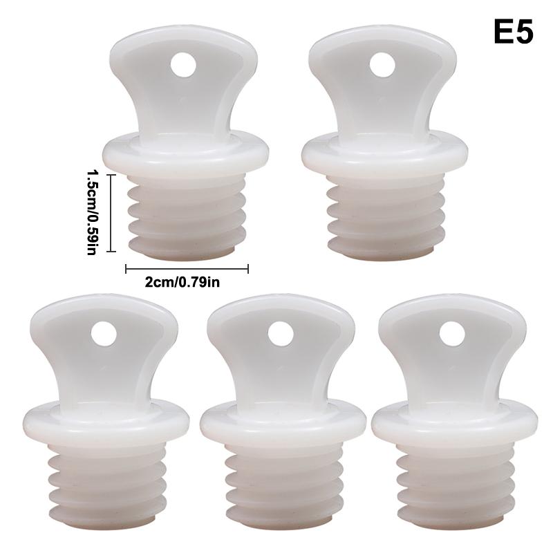 5/1Pcs  Water Bag Stopper Multi Sizes Plastic Water Plug  Water Bottle Replacement Seal Stoppers Leakproof Durable