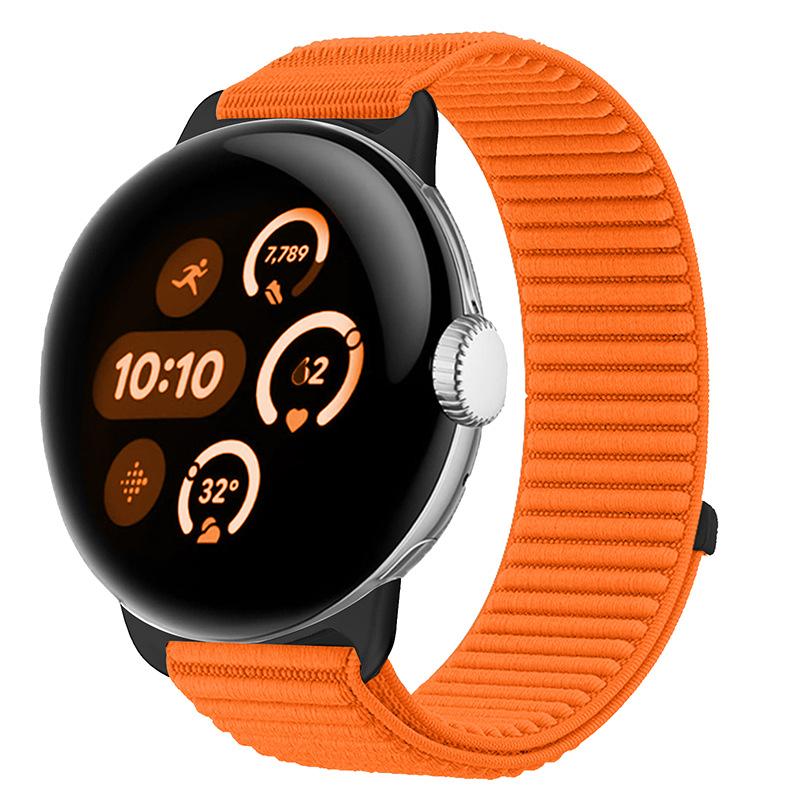 Nylon Loop Strap For Google Pixel Watch 4 41mm/45mm Sport Comfortable Wave Bracelet Wristband For Google Pixel Watch 4/3/2 Belt