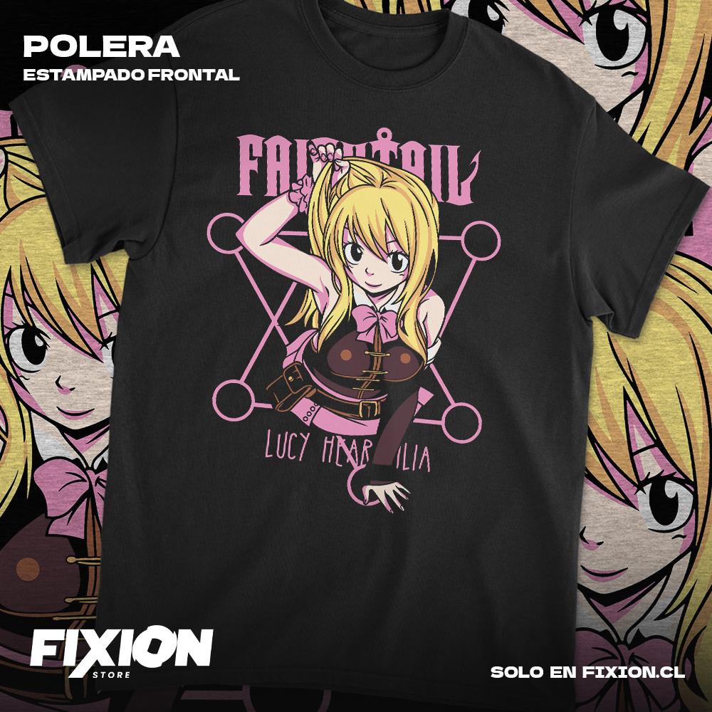 Fairy Tail Erza Scarlet TShirt Gray Fullbuster Gajeel Happy Iron Shirt All Size S
